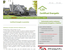 Tablet Screenshot of certificat-energetic.com