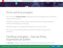 Tablet Screenshot of certificat-energetic.net